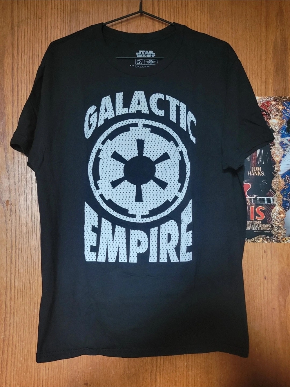 Star Wars Black Men's 'Galactic Empire' Graphic Tee